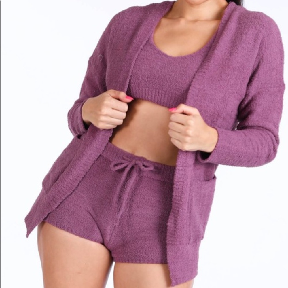 PLUSH & COMFY Plus-Size 3PC Set - Picture 2 of 3